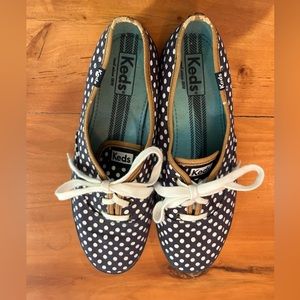 Keds Champion polka dot sneakers with leather trim - RETRO, PREPPY, FUN